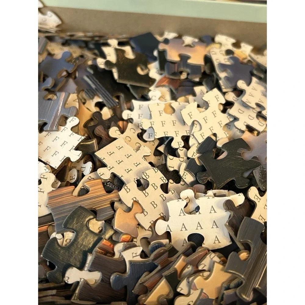500-Piece Jigsaw Puzzle Lakeside Heaven by Blueforest Complete - Picture 5 of 5